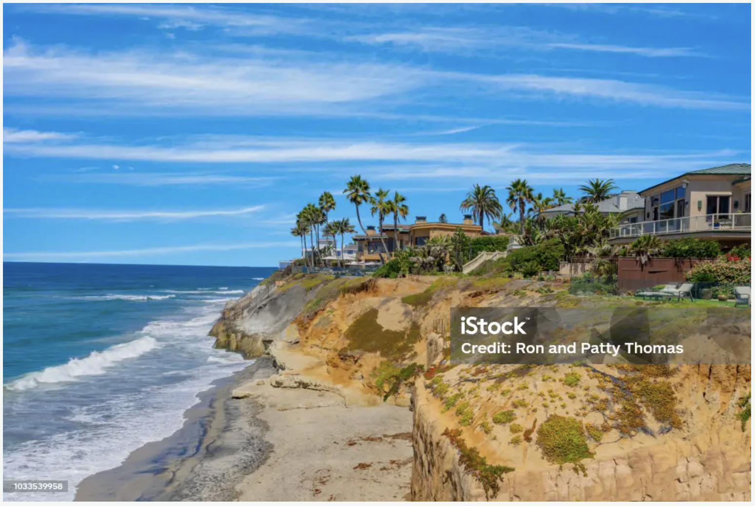 Luxury coastal homes in Carlsbad, California
